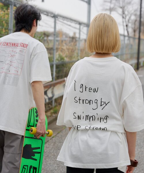WHIMSIC（ウィムジック）の「【UNISEX】JOURNEY BIG TEE（Tシャツ/カットソー・メンズ・ホワイト系その他/ホワイト系その他2・FREE）」の15枚目の写真