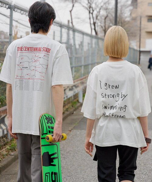 WHIMSIC（ウィムジック）の「【UNISEX】JOURNEY BIG TEE（Tシャツ/カットソー・メンズ・ホワイト系その他/ホワイト系その他2・FREE）」の14枚目の写真