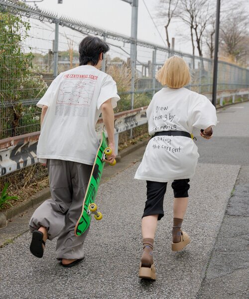 WHIMSIC（ウィムジック）の「【UNISEX】JOURNEY BIG TEE（Tシャツ/カットソー・メンズ・ホワイト系その他/ホワイト系その他2・FREE）」の13枚目の写真