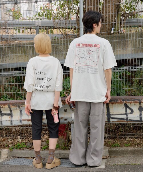 WHIMSIC（ウィムジック）の「【UNISEX】JOURNEY BIG TEE（Tシャツ/カットソー・メンズ・ホワイト系その他/ホワイト系その他2・FREE）」の12枚目の写真