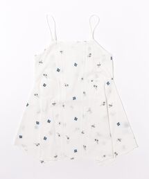 QUEENS COURT（クイーンズコート）の「カラーフラワー刺繍チュニックキャミソール（キャミソール）」