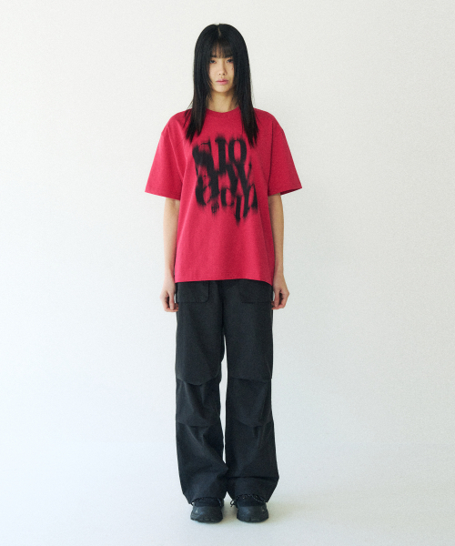 SLOWACID（スローアシッド）の「ブラーリーロゴ半袖Tシャツ[ディープピンク]（Tシャツ/カットソー・レディース・その他・SMALL/X-LARGE）」の22枚目の写真