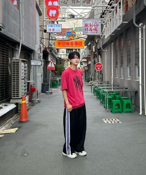 SLOWACID（スローアシッド）の「ブラーリーロゴ半袖Tシャツ[ディープピンク]（Tシャツ/カットソー・レディース・その他・SMALL/X-LARGE）」の20枚目の写真