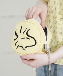 Vintage PEANUTS（ビンテージピーナッツ）の「"09"≪Vintage PEANUTS≫ナイロン ダイカット「ウッドストック」刺繍 ポーチ(S.size)（ポーチ）」