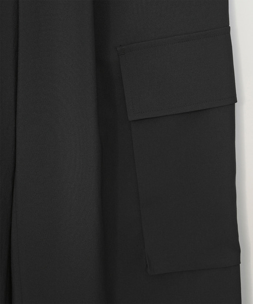 VICTIM（ヴィクティム）の「VICTIM ヴィクティム / BUGGY CARGO SLACKS リネンライクバギーカーゴスラックス / VTM-26-P-002（スラックス・メンズ・ブラック/ネイビー/ブラウン・1/2/3）」の9枚目の写真