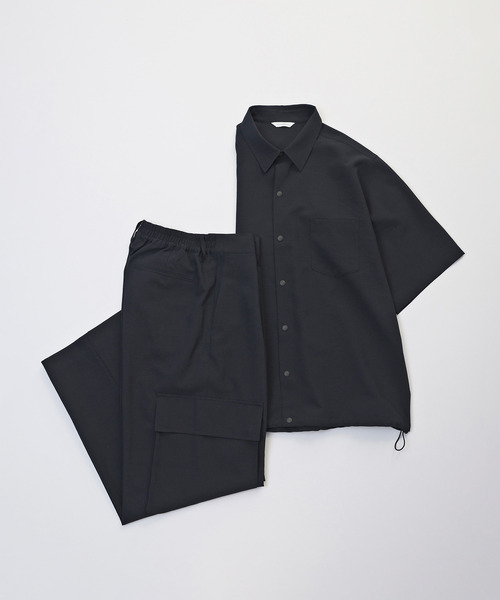 VICTIM（ヴィクティム）の「VICTIM ヴィクティム / BUGGY CARGO SLACKS リネンライクバギーカーゴスラックス / VTM-26-P-002（スラックス・メンズ・ブラック/ネイビー/ブラウン・1/2/3）」の12枚目の写真