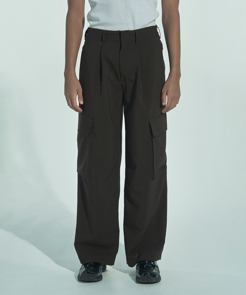 VICTIM（ヴィクティム）の「VICTIM ヴィクティム / BUGGY CARGO SLACKS リネンライクバギーカーゴスラックス / VTM-26-P-002（スラックス・メンズ・ブラック/ネイビー/ブラウン・1/2/3）」の20枚目の写真