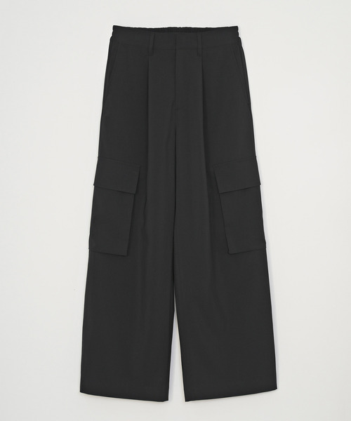 VICTIM（ヴィクティム）の「VICTIM ヴィクティム / BUGGY CARGO SLACKS リネンライクバギーカーゴスラックス / VTM-26-P-002（スラックス・メンズ・ブラック/ネイビー/ブラウン・1/2/3）」の7枚目の写真