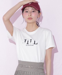オーガニックコットンビジューロゴTシャツ