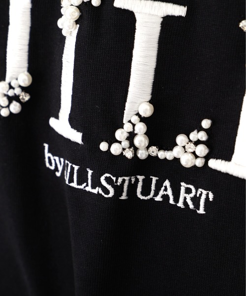 JILL by JILL STUART(ジルバイジルスチュアート)の「オーガニックコットンビジューロゴTシャツ(Tシャツ/カットソー・レディース・ブラック/ピンク/ホワイト・FREE)」の20枚目の写真