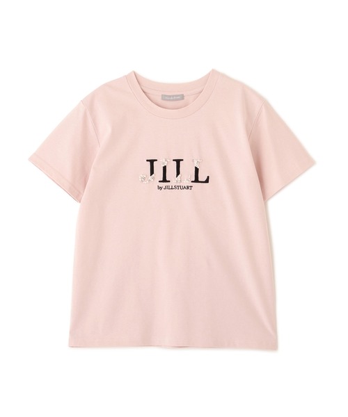JILL by JILL STUART(ジルバイジルスチュアート)の「オーガニックコットンビジューロゴTシャツ(Tシャツ/カットソー・レディース・ブラック/ピンク/ホワイト・FREE)」の17枚目の写真