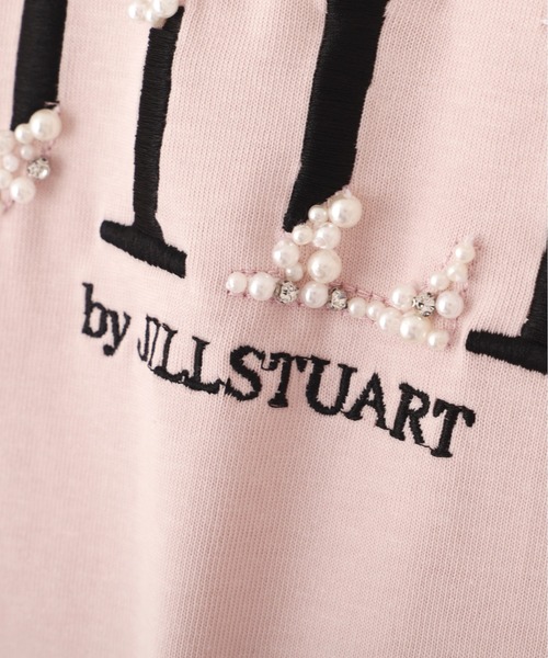 JILL by JILL STUART(ジルバイジルスチュアート)の「オーガニックコットンビジューロゴTシャツ(Tシャツ/カットソー・レディース・ブラック/ピンク/ホワイト・FREE)」の18枚目の写真