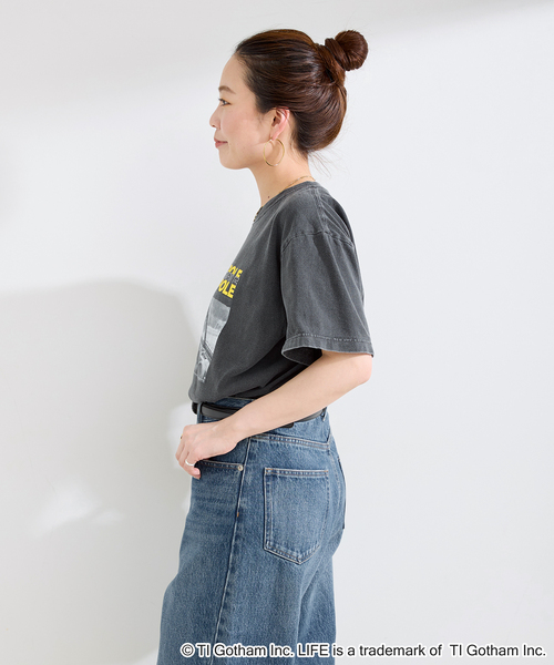 GOOD ROCK SPEED(グッドロックスピード)の「GOOD ROCK SPEED / グッドロックスピード LIFE PICTURE COLLECTION Tshirts B(Tシャツ/カットソー・レディース・サックスブルー/ブラック/イエロー・FREE)」の8枚目の写真