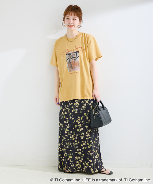 GOOD ROCK SPEED(グッドロックスピード)の「GOOD ROCK SPEED / グッドロックスピード LIFE PICTURE COLLECTION Tshirts B(Tシャツ/カットソー・レディース・サックスブルー/ブラック/イエロー・FREE)」の16枚目の写真
