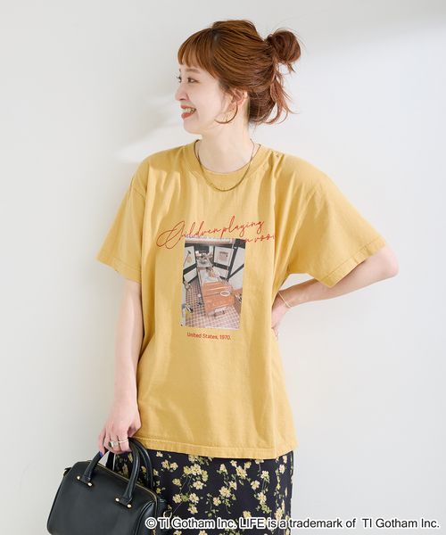 GOOD ROCK SPEED(グッドロックスピード)の「GOOD ROCK SPEED / グッドロックスピード LIFE PICTURE COLLECTION Tshirts B(Tシャツ/カットソー・レディース・サックスブルー/ブラック/イエロー・FREE)」の19枚目の写真