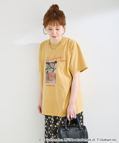 GOOD ROCK SPEED(グッドロックスピード)の「GOOD ROCK SPEED / グッドロックスピード LIFE PICTURE COLLECTION Tshirts B(Tシャツ/カットソー・レディース・サックスブルー/ブラック/イエロー・FREE)」の20枚目の写真