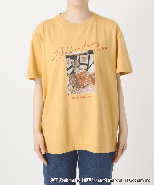 GOOD ROCK SPEED(グッドロックスピード)の「GOOD ROCK SPEED / グッドロックスピード LIFE PICTURE COLLECTION Tshirts B(Tシャツ/カットソー・レディース・サックスブルー/ブラック/イエロー・FREE)」の22枚目の写真