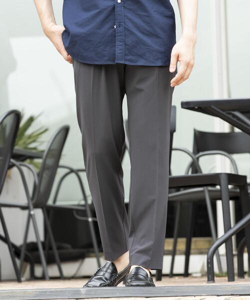 URBAN RESEARCH ROSSO MEN(アーバンリサーチロッソメン)の「『WEB限定』『XLサイズあり』『吸水速乾』Air Stretch イージースラックス(その他パンツ・メンズ・ネイビー/ブラウン/チャコールグレー/ブラック・X-LARGE/LARGE/MEDIUM/SMALL)」の1枚目の写真