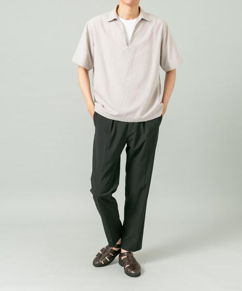 URBAN RESEARCH ROSSO MEN(アーバンリサーチロッソメン)の「『WEB限定』『XLサイズあり』『吸水速乾』Air Stretch イージースラックス(その他パンツ・メンズ・ネイビー/ブラウン/チャコールグレー/ブラック・X-LARGE/LARGE/MEDIUM/SMALL)」の11枚目の写真