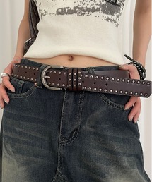PUNTOVITA/プントヴィータ】CONCHO SUEDE BELT（ベルト）｜Puntovita