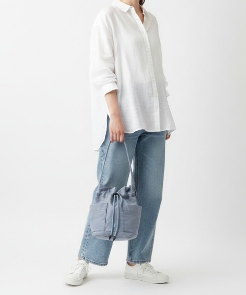 anello(アネロ)の「anello FLOOP フループ 巾着ミニショルダー(トートバッグ・レディース・ライトブルー/グレイッシュベージュ/ブラック/ダークグレー/ピンク・FREE)」の20枚目の写真