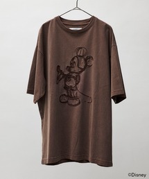 MICKEY MOUSE | MICKEY MOUSE / Embroidery Tシャツ(Tシャツ/カットソー)