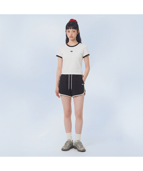 MASMARULEZ APPAREL(マスマルールズ アパレル)の「Mini Symbol Dolphin Shorts_3 Colors(その他パンツ・レディース・ブラック/レッド/ネイビー・S size/M size)」の2枚目の写真