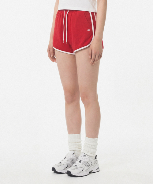 MASMARULEZ APPAREL(マスマルールズ アパレル)の「Mini Symbol Dolphin Shorts_3 Colors(その他パンツ・レディース・ブラック/レッド/ネイビー・S size/M size)」の4枚目の写真