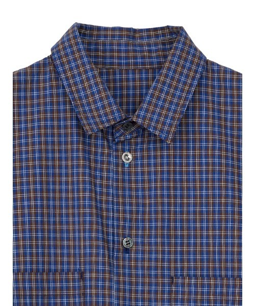ELCHELE(エルチェレ)の「UNIVERSAL CHECK HS SHIRT(シャツ/ブラウス・レディース・ブルー/ベージュ・FREE)」の20枚目の写真