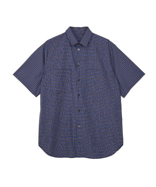 ELCHELE(エルチェレ)の「UNIVERSAL CHECK HS SHIRT(シャツ/ブラウス・レディース・ブルー/ベージュ・FREE)」の19枚目の写真