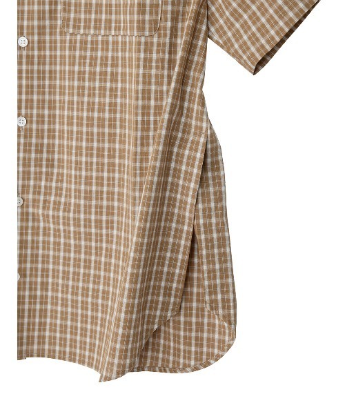 ELCHELE(エルチェレ)の「UNIVERSAL CHECK HS SHIRT(シャツ/ブラウス・レディース・ブルー/ベージュ・FREE)」の18枚目の写真