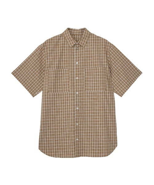 ELCHELE(エルチェレ)の「UNIVERSAL CHECK HS SHIRT(シャツ/ブラウス・レディース・ブルー/ベージュ・FREE)」の15枚目の写真