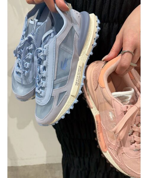 LAGUNAMOON(ラグナムーン)の「【LACOSTE】ELITE ACTIVE 126 2 SFA(スニーカー・レディース・ピンク・SMALL/MEDIUM)」の3枚目の写真