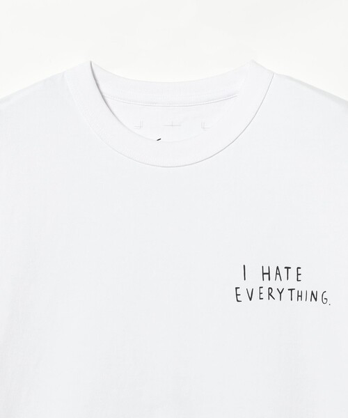 BEAMS T(ビームスティー)の「LY / T-shirt(Tシャツ/カットソー・メンズ・ホワイト・SMALL/LARGE/X-LARGE/X-SMALL/MEDIUM)」の3枚目の写真