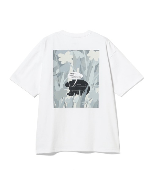 BEAMS T(ビームスティー)の「LY / T-shirt(Tシャツ/カットソー・メンズ・ホワイト・SMALL/LARGE/X-LARGE/X-SMALL/MEDIUM)」の1枚目の写真