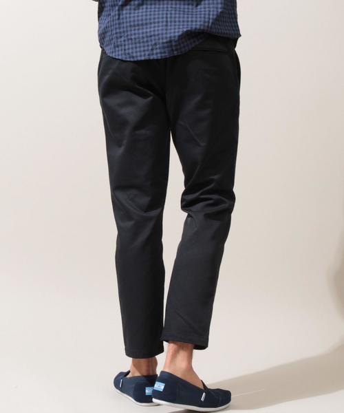 BEAUTY&YOUTH UNITED ARROWS（ビューティーアンドユースユナイテッドアローズ）の「【WEB限定】by ∴ チノ アンクル テーパードパンツ◆（チノパンツ・メンズ・ブラック/グレー/ベージュ/ネイビー・MEDIUM/LARGE/SMALL）」の18枚目の写真