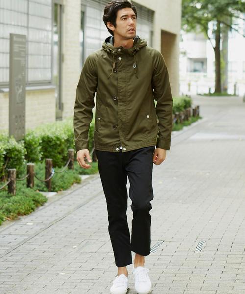 BEAUTY&YOUTH UNITED ARROWS（ビューティーアンドユースユナイテッドアローズ）の「【WEB限定】by ∴ チノ アンクル テーパードパンツ◆（チノパンツ・メンズ・ブラック/グレー/ベージュ/ネイビー・MEDIUM/LARGE/SMALL）」の13枚目の写真