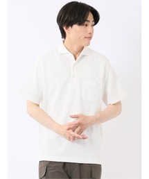 新品タグ付き◆M・U SPORTS ポロシャツ 定価2.5万 40 L 1906 セール】ビズポロ ポロシャツ メンズ 半袖 ストレッチ 吸水速乾 ノン