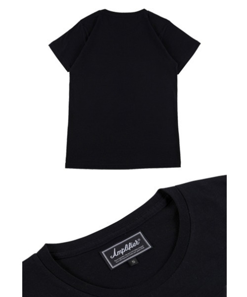 MEDICOM TOY(メディコムトイ)の「Amplifier “水樹奈々” TEE Design - A(Tシャツ/カットソー・メンズ・ホワイト/ブラック・SMALL/MEDIUM/LARGE/X-LARGE)」の4枚目の写真