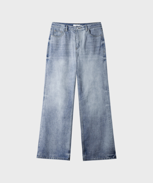 LEIRE（ルアール）の「フレアウォッシュドデニムパンツ[ブルー]（デニムパンツ・メンズ・その他・MEDIUM/LARGE/X-LARGE）」の5枚目の写真