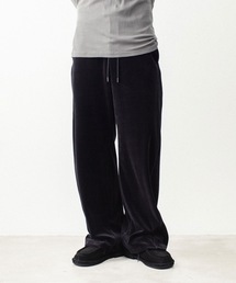 ATTACHMENT（アタッチメント）の「80/2 オーガニックベロア バルーンワイド トラックトラウザーズ / 80/2 ORGANIC VELOR BALLOON WIDE TRACK TROUSERS（その他パンツ）」