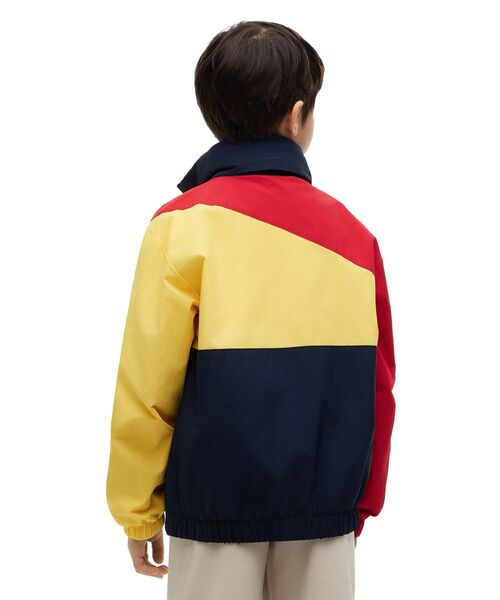 TOMMY HILFIGER(トミーヒルフィガー)の「BOYS レガッタカラーブロックジャケット(ナイロンジャケット・キッズ・マルチ・130cm/160cm/140cm/150cm)」の6枚目の写真