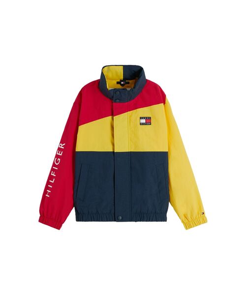 TOMMY HILFIGER(トミーヒルフィガー)の「BOYS レガッタカラーブロックジャケット(ナイロンジャケット・キッズ・マルチ・130cm/160cm/140cm/150cm)」の7枚目の写真