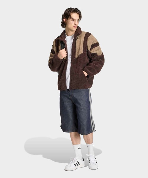 adidas(アディダス)の「ファイヤーバード アディカラー ジョーツ ミッドライズ ストレートレッグ / ハーフパンツ / アディダスオリジナルス adidas Originals(デニムパンツ・メンズ・ブルー・35inch/34inch/32inch/30inch/28inch/38inch/37inch/36inch)」の5枚目の写真