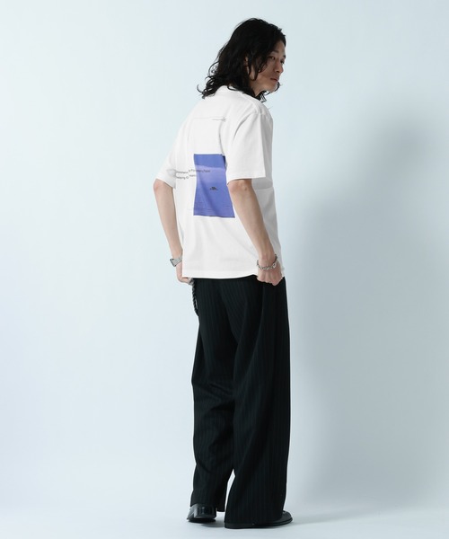 RAGEBLUE（レイジブルー）の「Back Photo Print T-Shirt/バックフォトプリントTシャツ（Tシャツ/カットソー・メンズ・ブラック/ホワイト・LARGE/MEDIUM）」の5枚目の写真