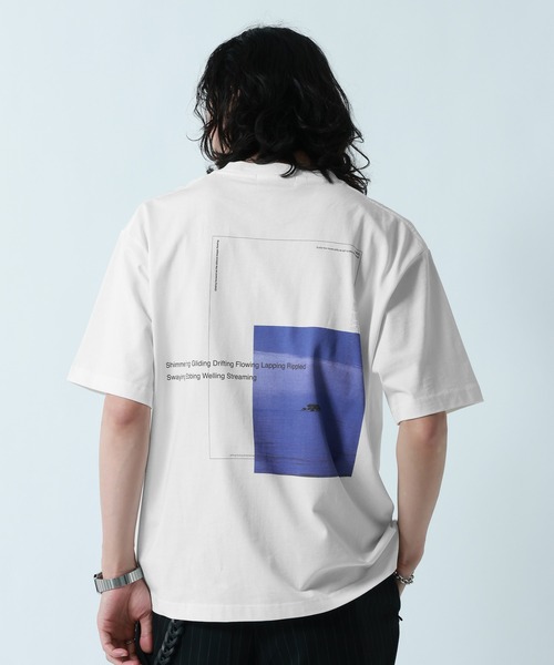 RAGEBLUE（レイジブルー）の「Back Photo Print T-Shirt/バックフォトプリントTシャツ（Tシャツ/カットソー・メンズ・ブラック/ホワイト・LARGE/MEDIUM）」の10枚目の写真