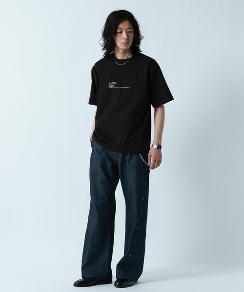 RAGEBLUE（レイジブルー）の「Back Photo Print T-Shirt/バックフォトプリントTシャツ（Tシャツ/カットソー・メンズ・ブラック/ホワイト・LARGE/MEDIUM）」の11枚目の写真