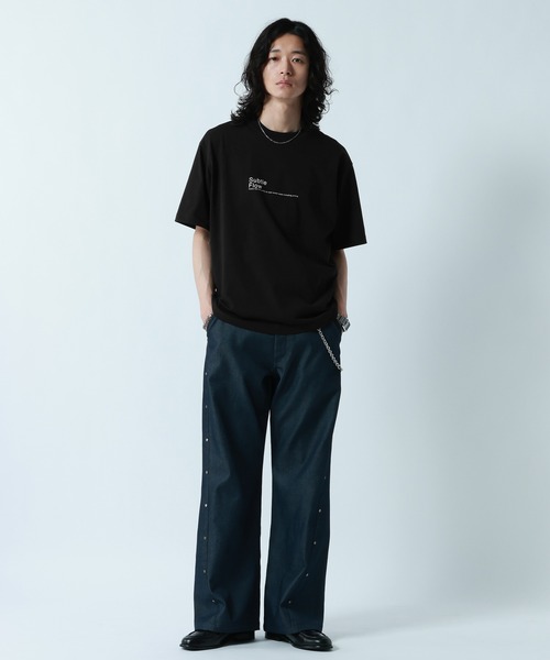 RAGEBLUE（レイジブルー）の「Back Photo Print T-Shirt/バックフォトプリントTシャツ（Tシャツ/カットソー・メンズ・ブラック/ホワイト・LARGE/MEDIUM）」の12枚目の写真