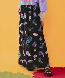 ScoLar（スカラー）の「462004：仲宗根泉(HY)コラボ アメリカン風ポップ総柄パンツ（その他パンツ）」