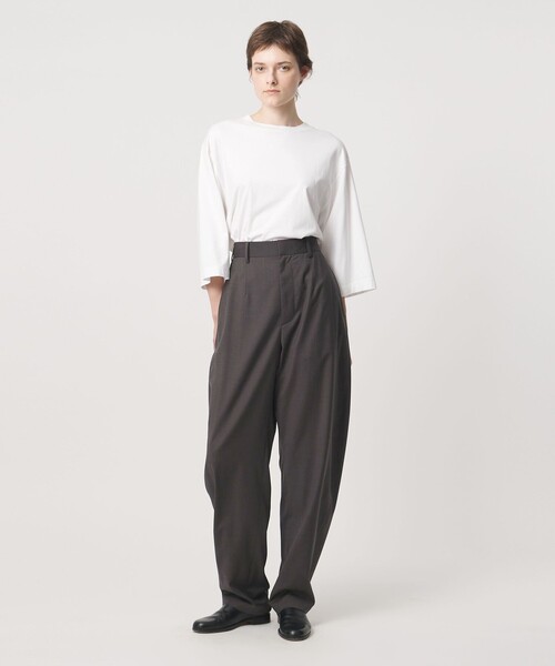 LOEFF(ロエフ)の「<LOEFF>トロピカルウール ボンタンパンツ(その他パンツ・レディース・ブラウン系/ワイン/ブラック・00/0/1/2)」の7枚目の写真